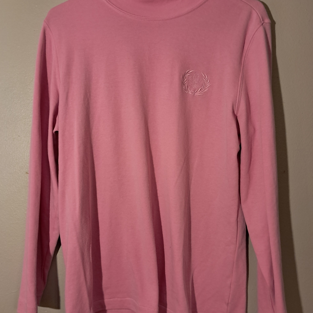 Blair Soft Pink Turtleneck Sweater